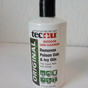 TecNu Original Outdoor Skin Cleanser 12oz Bottle Poison Oak Ivy Rash Itch Rash